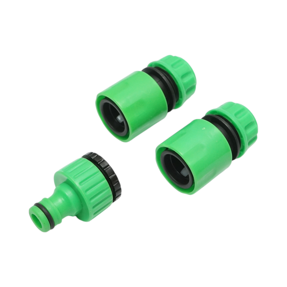Set pistol de stropit reglabil 7 moduri, 2 conectori 1/2, adaptor 1/2-3/4 pentru furtun gradina - imagine 5