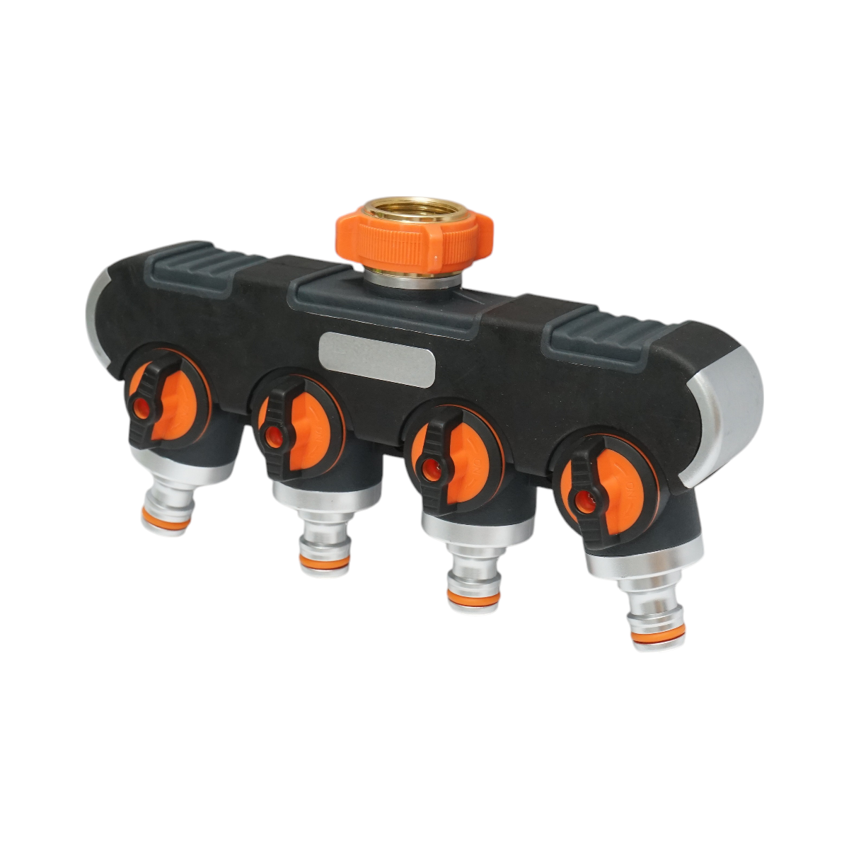 Distribuitor 4 cai cu robineti, conectori 1/2 si adaptor robinet 1/2-3/4 furtun gradina - imagine 3