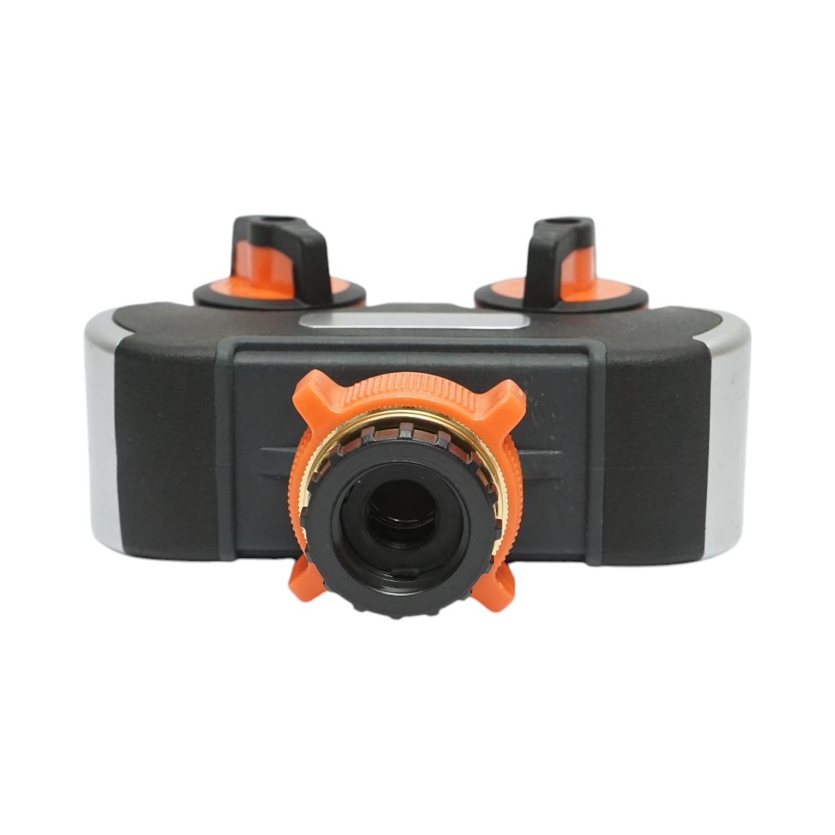 Distribuitor 2 cai cu robineti, conectori 1/2 si adaptor robinet 1/2-3/4 furtun gradina - imagine 4