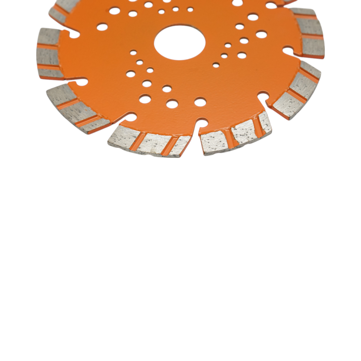 Disc diamantat turbo segmentat 125x22.23mm, segment 10mm pentru taiere beton armat, piatra dura, pavele, boltari Breckner Germany - imagine 4