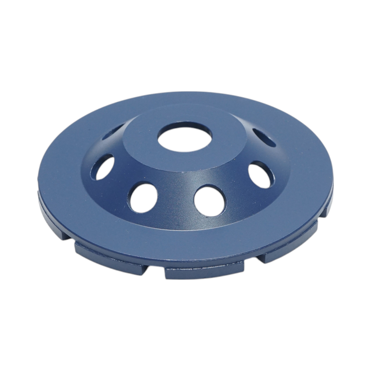 Disc diamantat segmentat tip cupa 125x22.23, dublu rand grosier, standard CONCRETE pentru slefuire beton, piatra, mozaic Breckner Germany - imagine 4