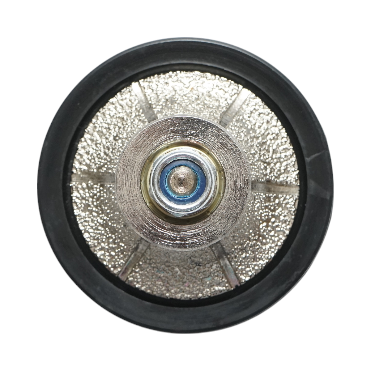 Freza diamantata semibaston B15, D65mm, raza 15mm, filet M14 pentru canturi marmura Breckner Germany - imagine 3