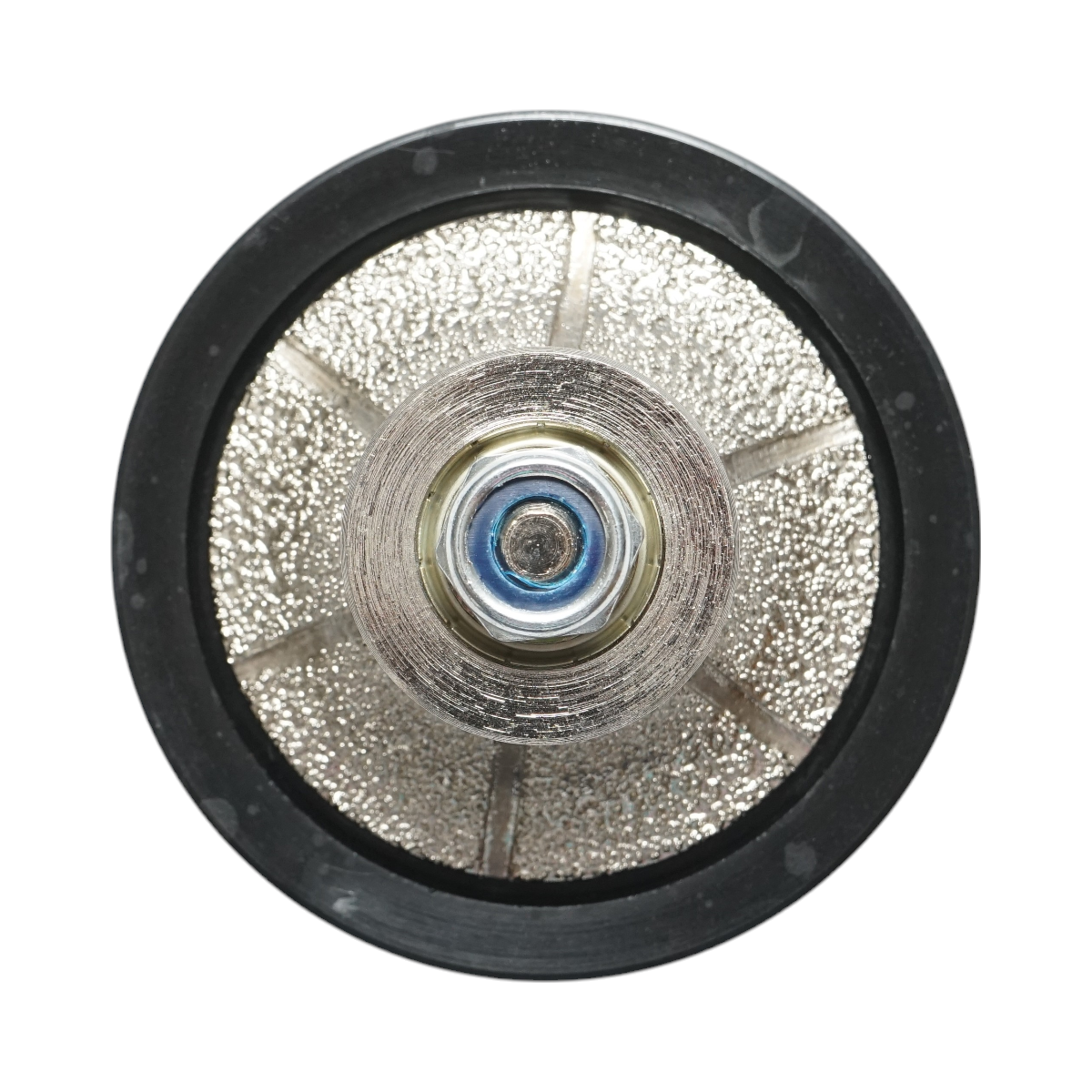 Freza diamantata semibaston B15, D65mm, raza 15mm, filet M14 pentru canturi granit Breckner Germany - imagine 3