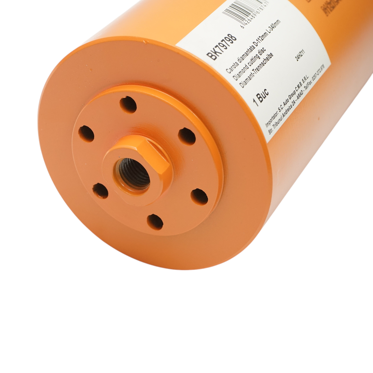 Carota diamantata 112x340mm, filet interior M16, gaurire uscata pentru caramida Breckner Germany - imagine 5