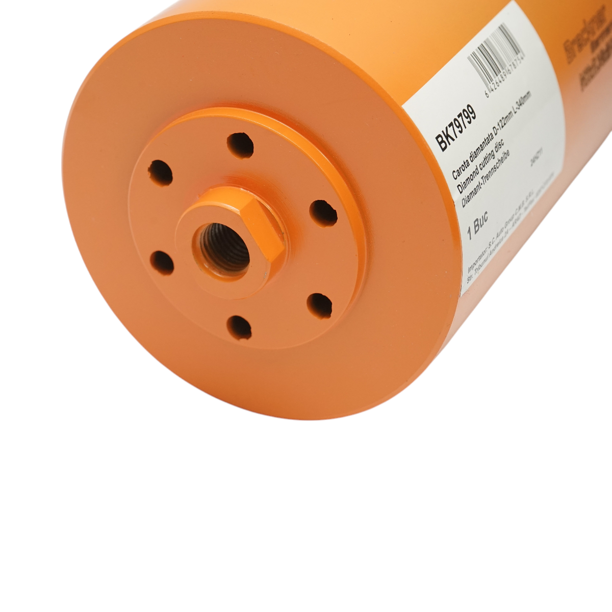 Carota diamantata 122x340mm, filet interior M16, gaurire uscata pentru caramida Breckner Germany - imagine 5