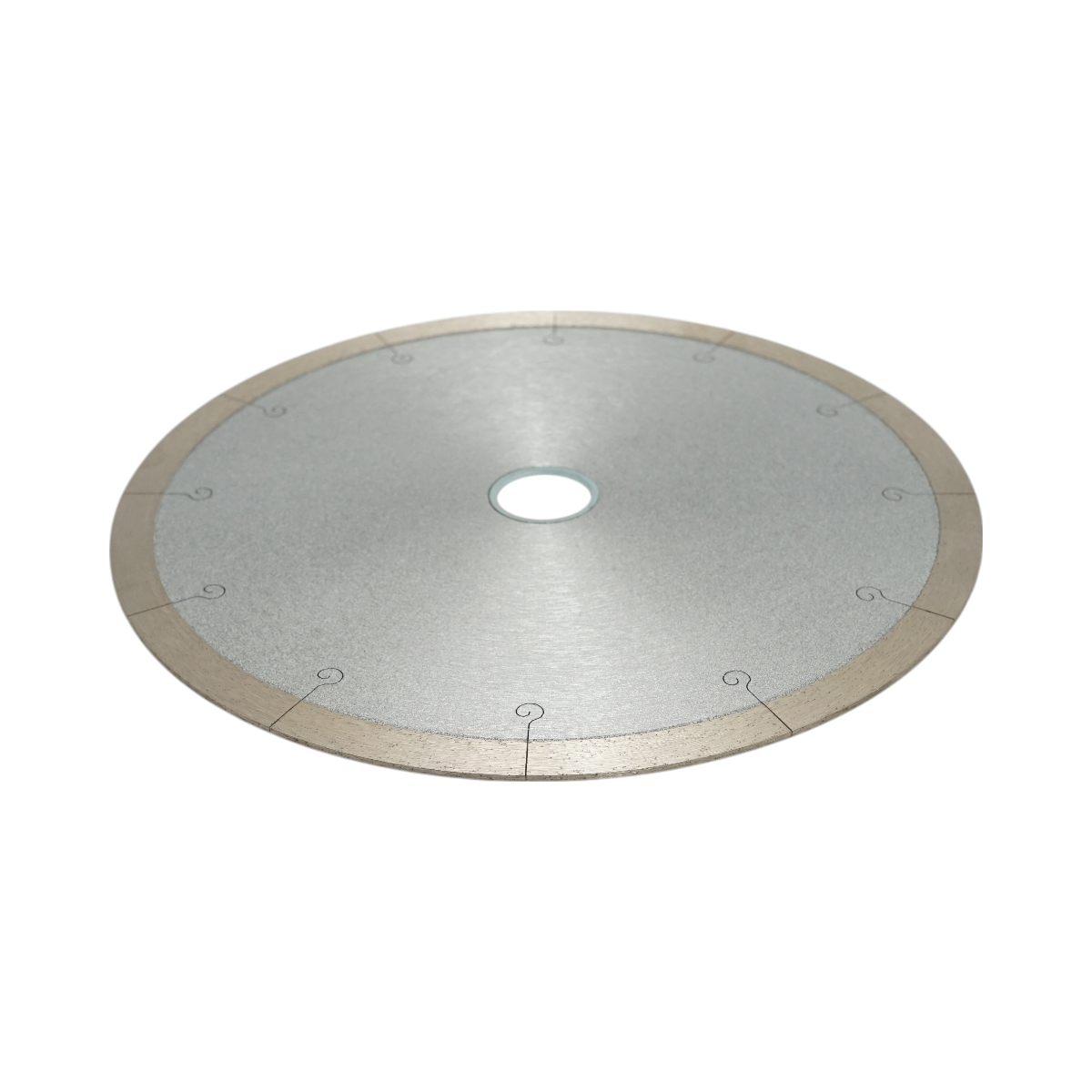 Disc diamantat continuu fractionat 230x30/25.4mm, segment 10mm pentru gresie, faianta, ceramica dura, marmura Breckner Germany - imagine 4