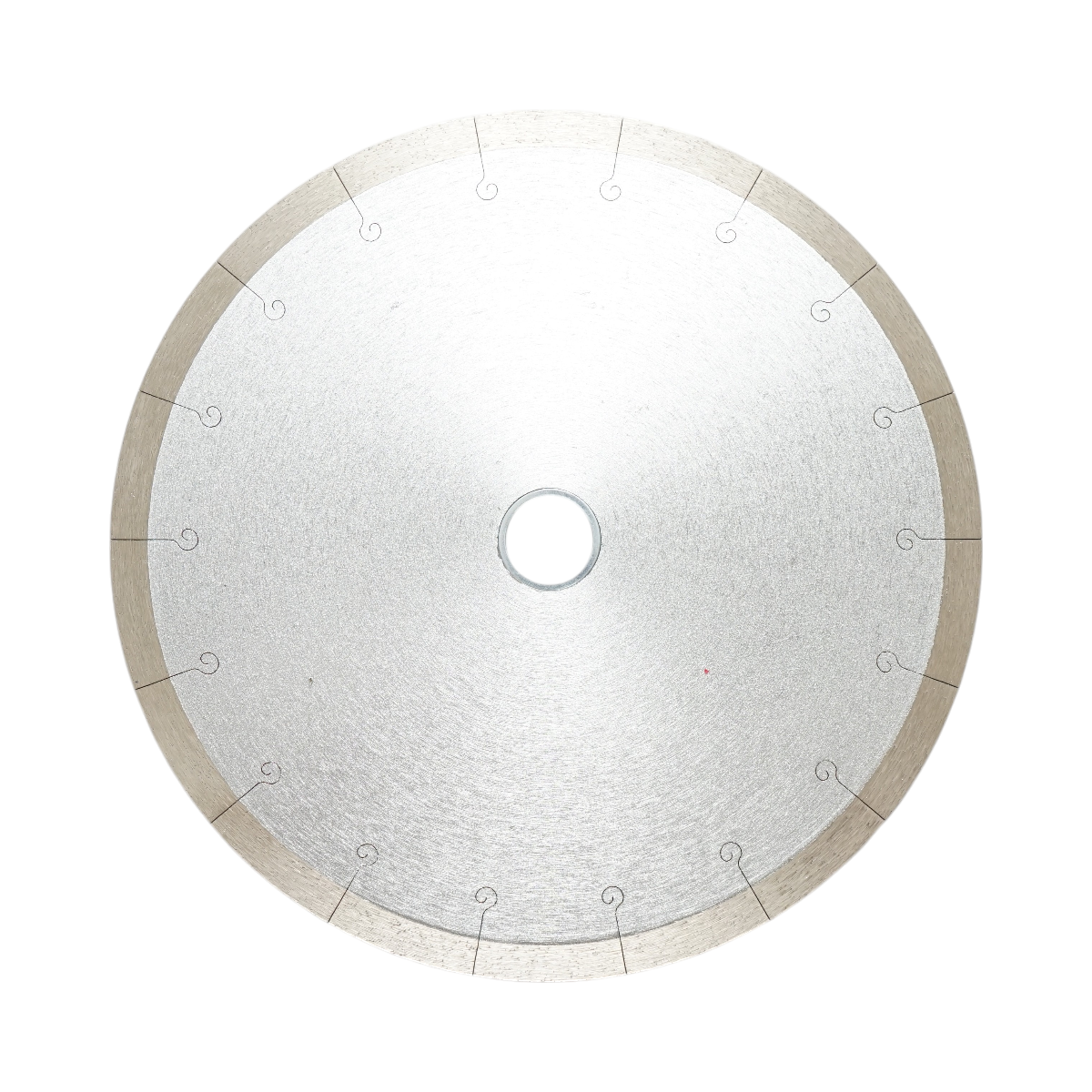 Disc diamantat continuu fractionat 250x30/25.4mm, segment 10mm pentru gresie, faianta, ceramica dura, marmura Breckner Germany - imagine 2
