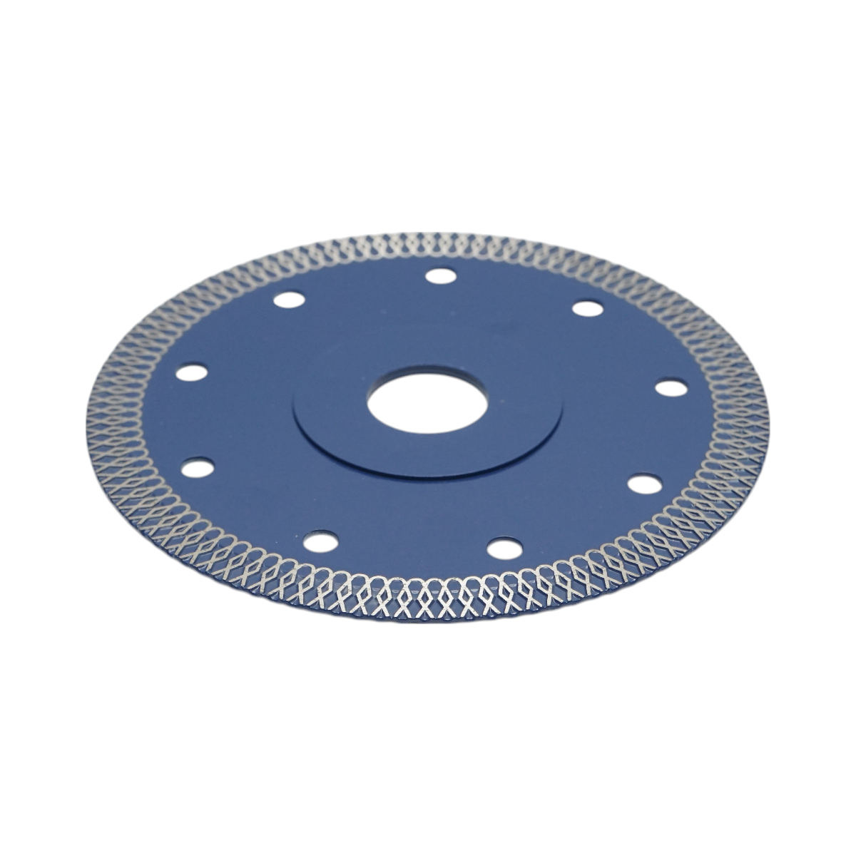 Disc diamantat turbo continuu 125x22.23mm, segment 10mm pentru gresie, faianta, ceramica dura Breckner Germany - imagine 4
