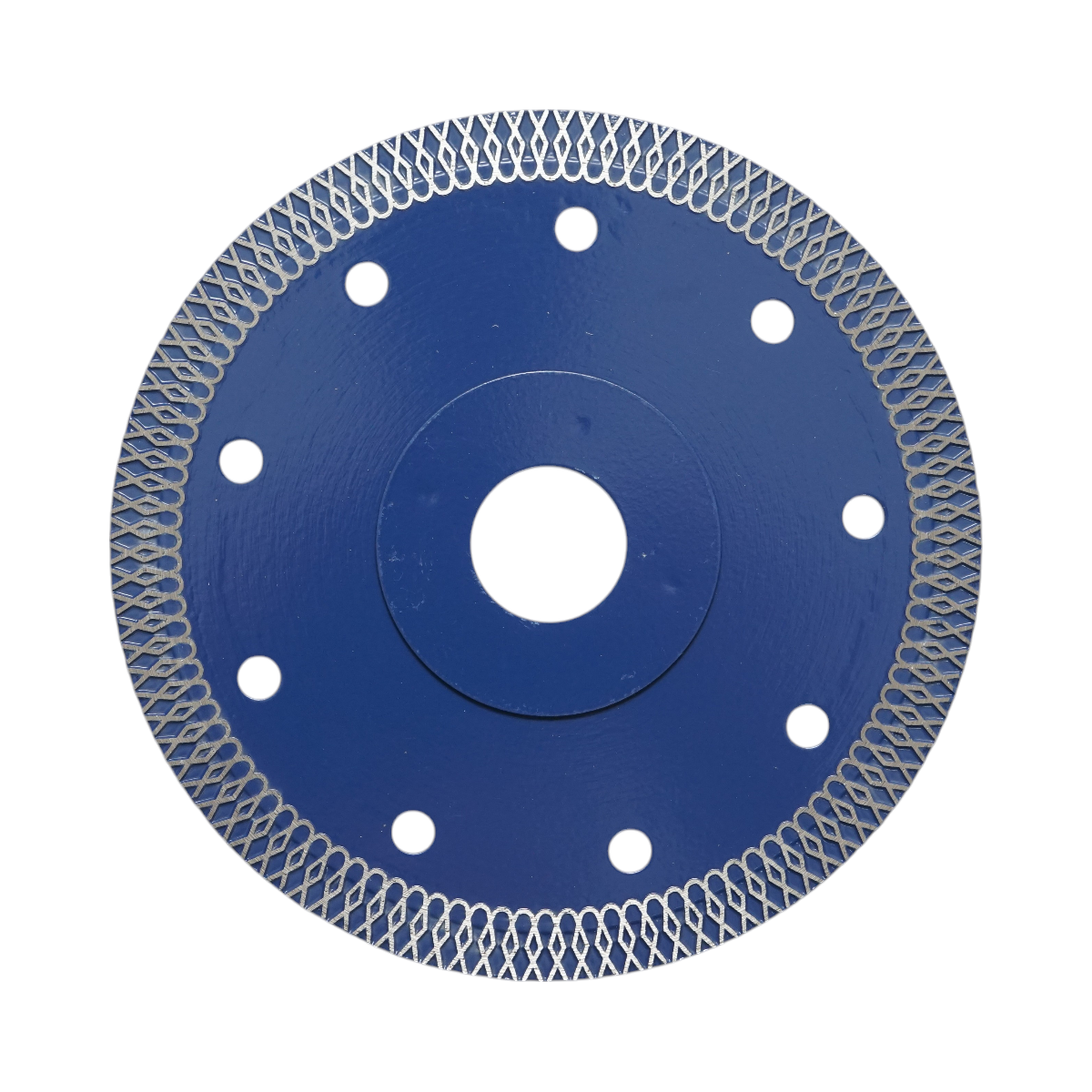 Disc diamantat turbo continuu 125x22.23mm, segment 10mm pentru gresie, faianta, ceramica dura Breckner Germany - imagine 2