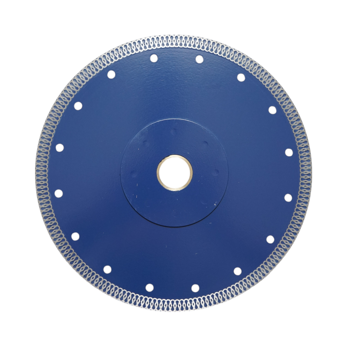 Disc diamantat turbo continuu 230x30/25.4mm, taiere umeda/uscata pentru ceramica dura, gresie, faianta Breckner Germany - imagine 2