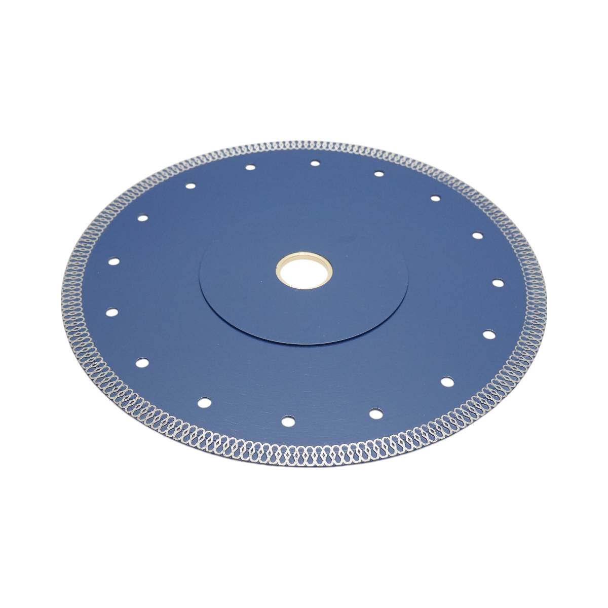 Disc diamantat turbo continuu 250x30/25.4mm, taiere umeda/uscata pentru ceramica dura, gresie, faianta Breckner Germany - imagine 4