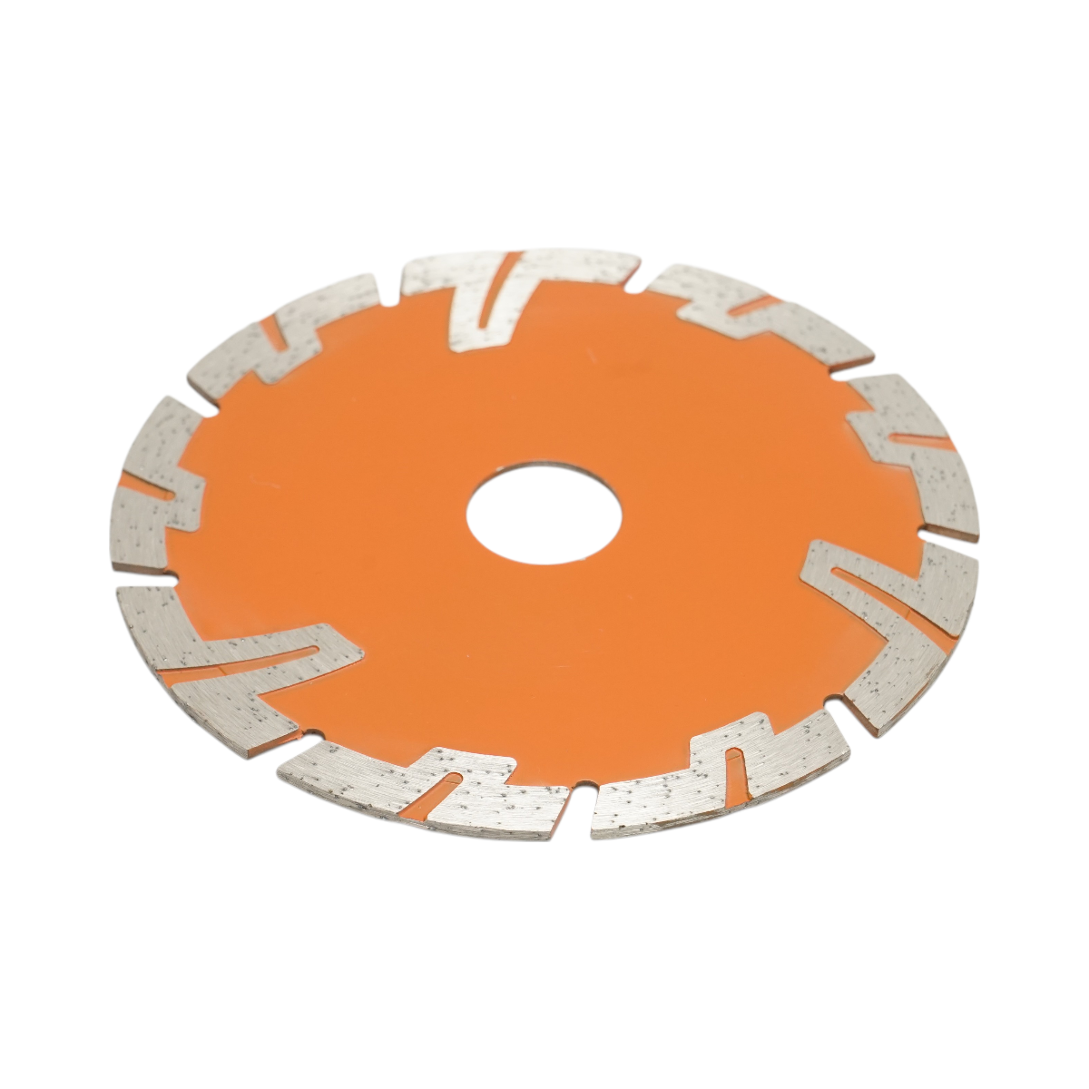 Disc diamantat turbo segmentat 125x22.23mm, segment 8mm pentru BCA, caramida, sapa, beton armat Breckner Germany - imagine 4
