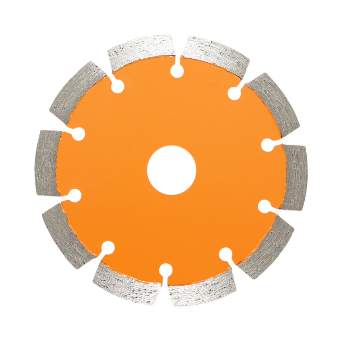 Disc diamantat segmentat 125x22.23mm, segment 10mm pentru caramida, beton, zidarie, boltari, piatra Breckner Germany - imagine 2