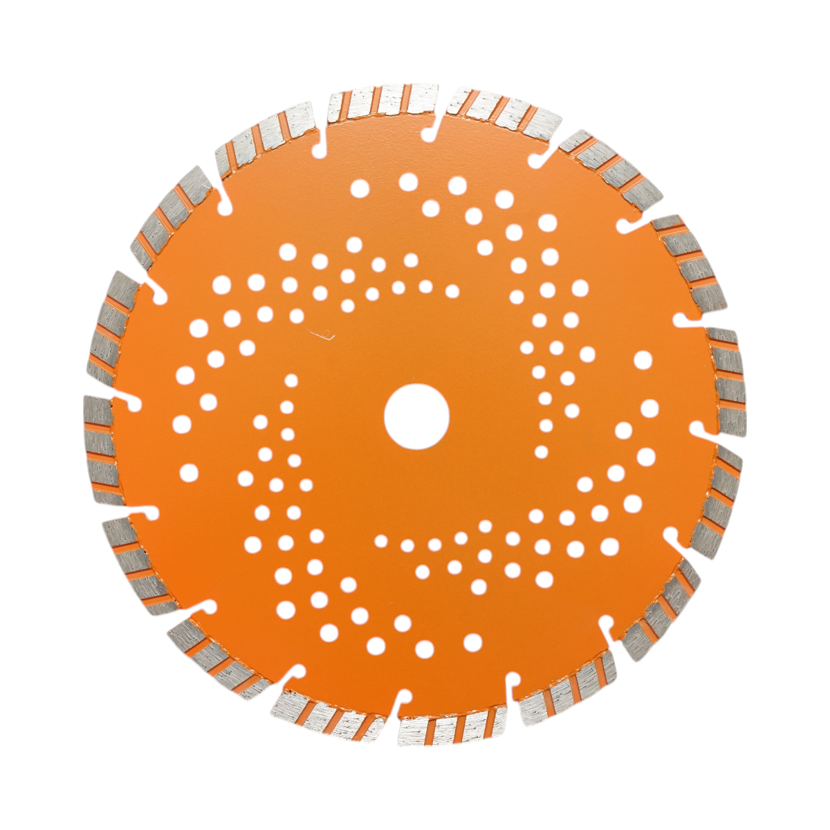 Disc diamantat turbo segmentat 230x22.23mm, segment 10mm pentru beton armat, pavele, boltari, piatra dura Breckner Germany - imagine 2