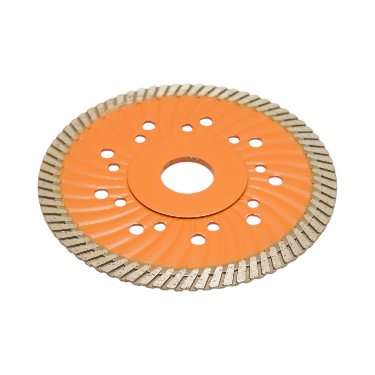 Disc diamantat turbo 125x22.23mm, segment 10mm pentru tigla, pavele, mozaic, piatra dura, marmura, granit Breckner Germany - imagine 4