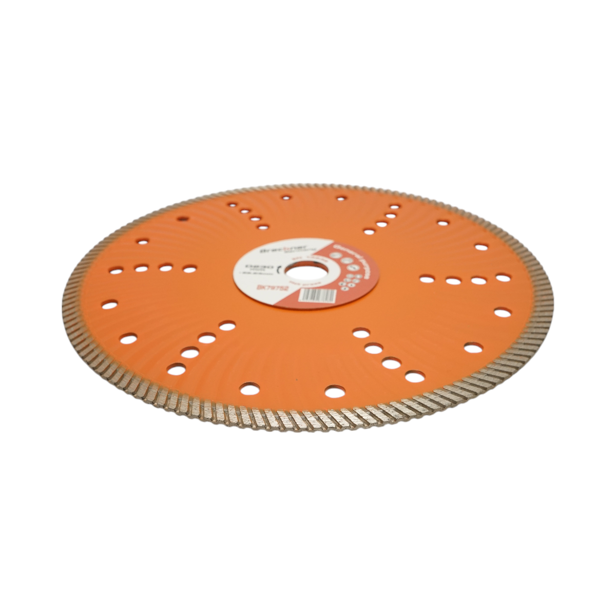 Disc diamantat turbo 230x22.23mm, segment 10mm pentru tigla, pavele, mozaic, piatra dura, marmura, granit Breckner Germany - imagine 3