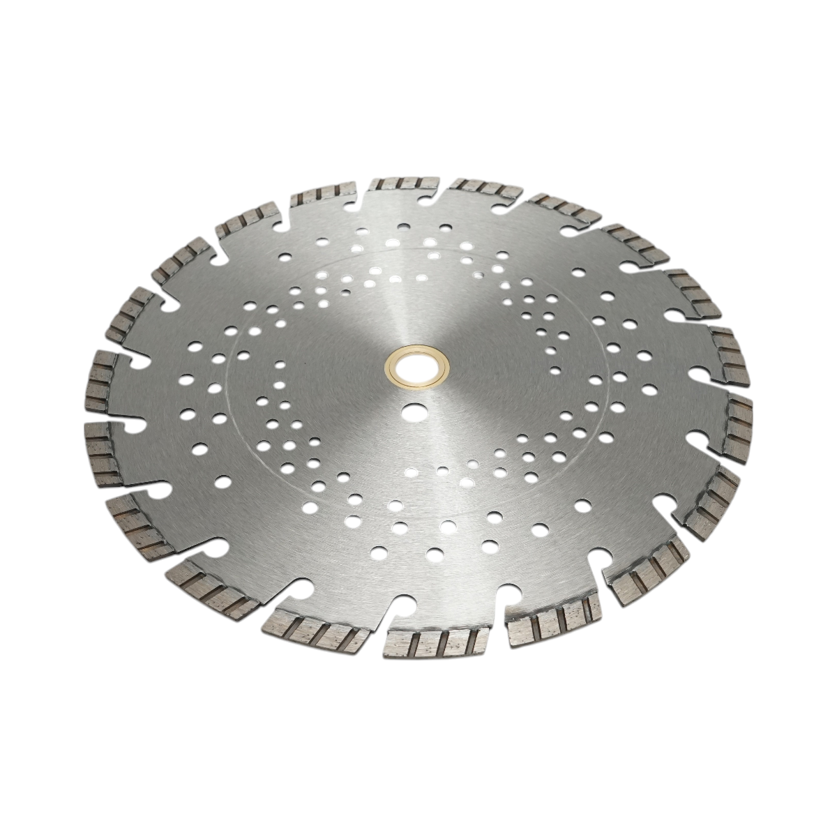 Disc diamantat turbo segmentat 300x30mm, segment 10mm pentru beton armat, pavele, boltari, piatra dura Breckner Germany - imagine 4