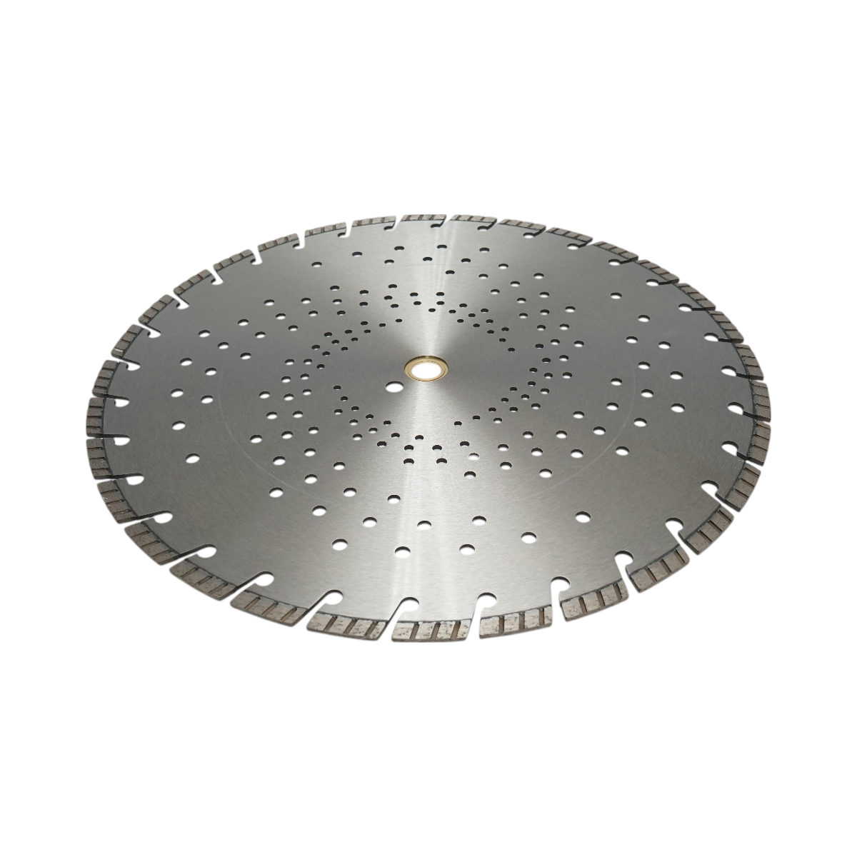 Disc diamantat turbo segmentat 450x30mm, segment 10mm pentru beton armat, pavele, boltari, piatra dura Breckner Germany - imagine 4