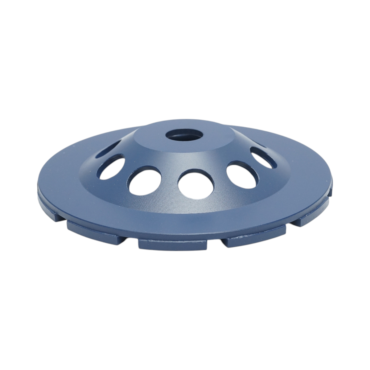 Disc diamantat segmentat tip cupa 180x22.23, dublu rand grosier, standard CONCRETE pentru slefuire beton, piatra, mozaic Breckner Germany - imagine 4