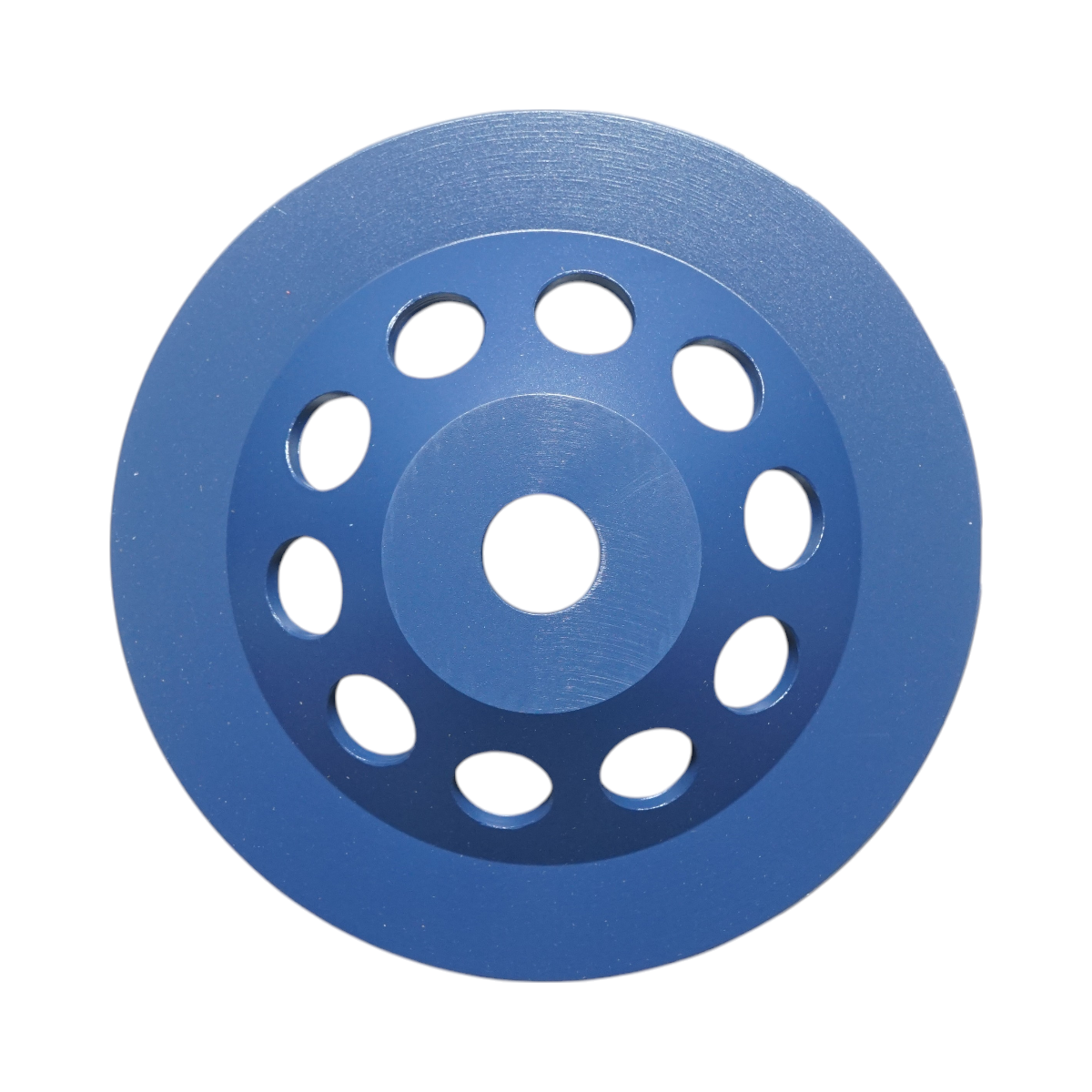 Disc diamantat segmentat tip cupa 180x22.23, dublu rand grosier, standard CONCRETE pentru slefuire beton, piatra, mozaic Breckner Germany - imagine 2