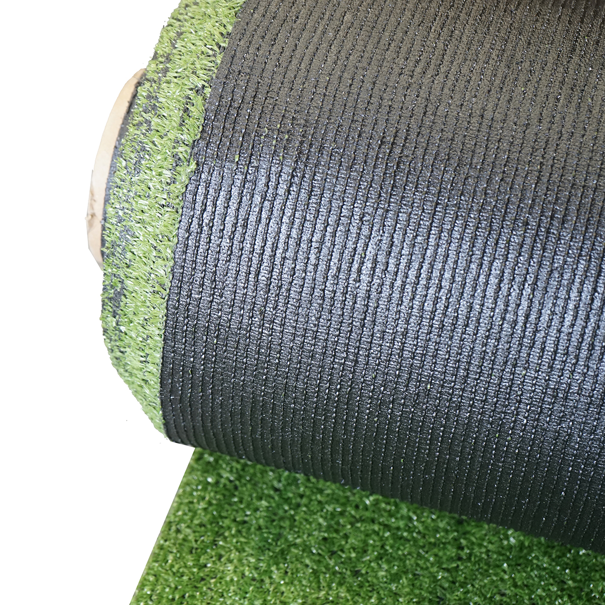 Covor gazon iarba artificiala verde 1mx30m, fir 7mm, 1 strat PP si PU - imagine 6