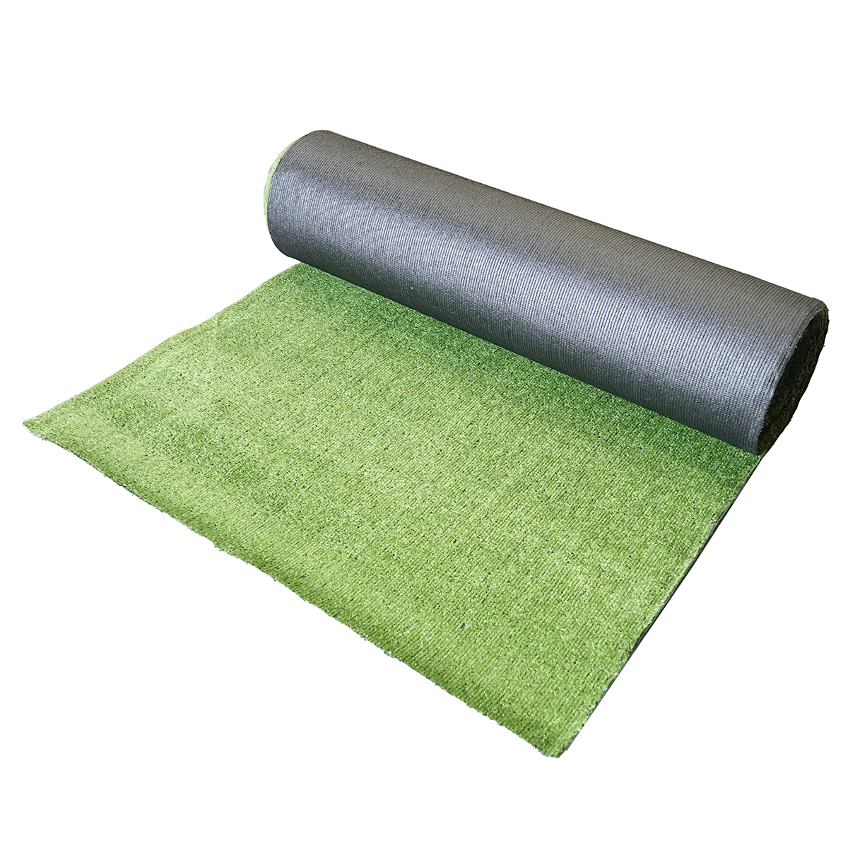 Covor gazon iarba artificiala verde 1mx30m, fir 7mm, 1 strat PP si PU - imagine 3