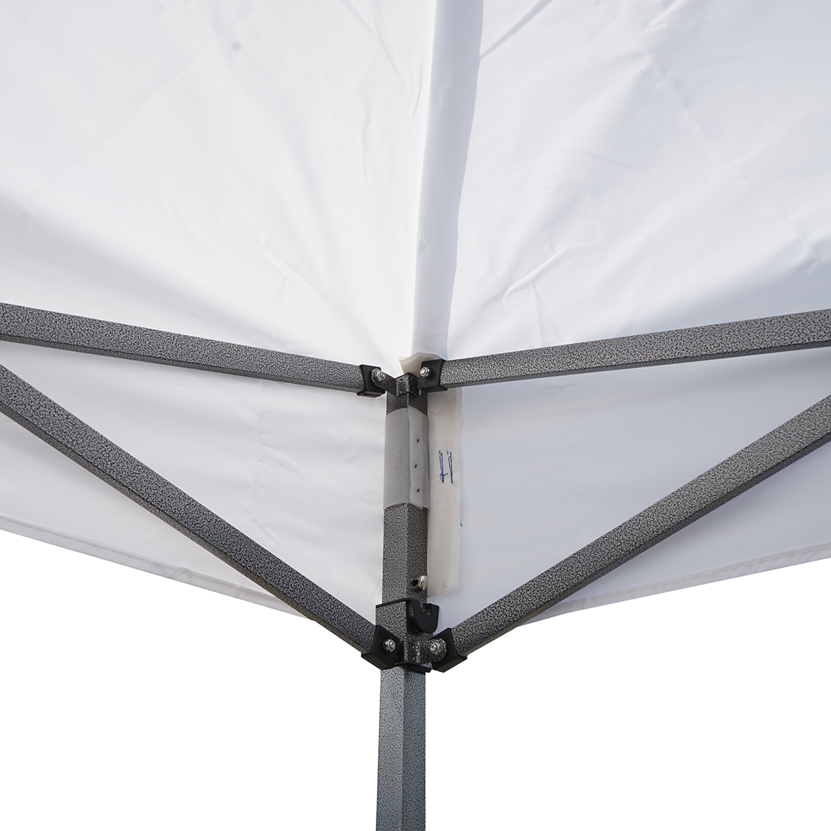 Acoperis cort pavilion 2x2m alb - imagine 6