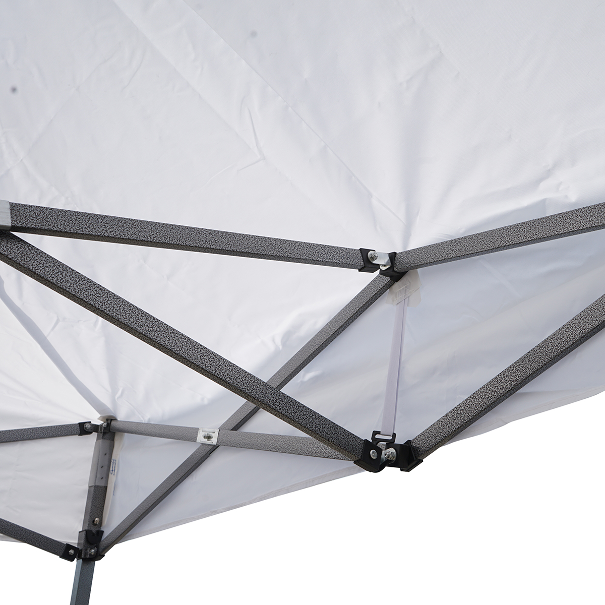 Acoperis cort pavilion 2x2m alb - imagine 7