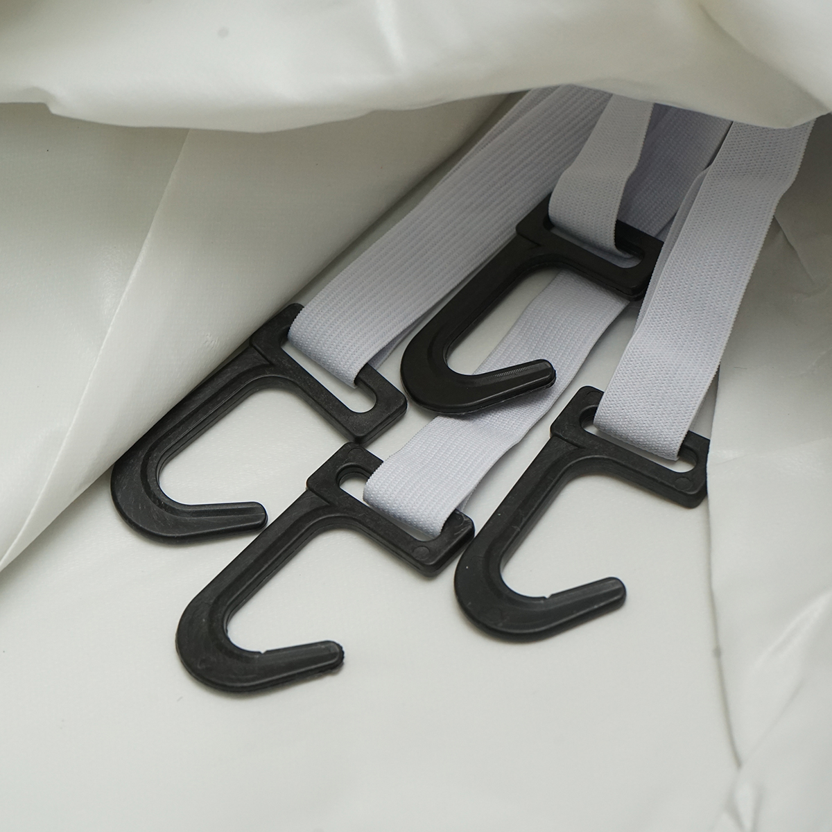 Acoperis cort pavilion 2.5x2.5m alb - imagine 4