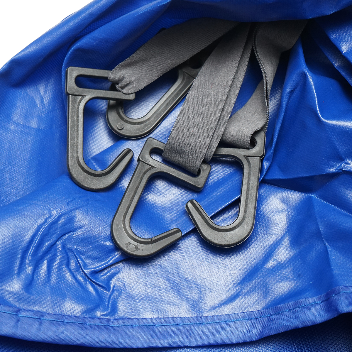 Acoperis cort pavilion 3x3m albastru - imagine 4