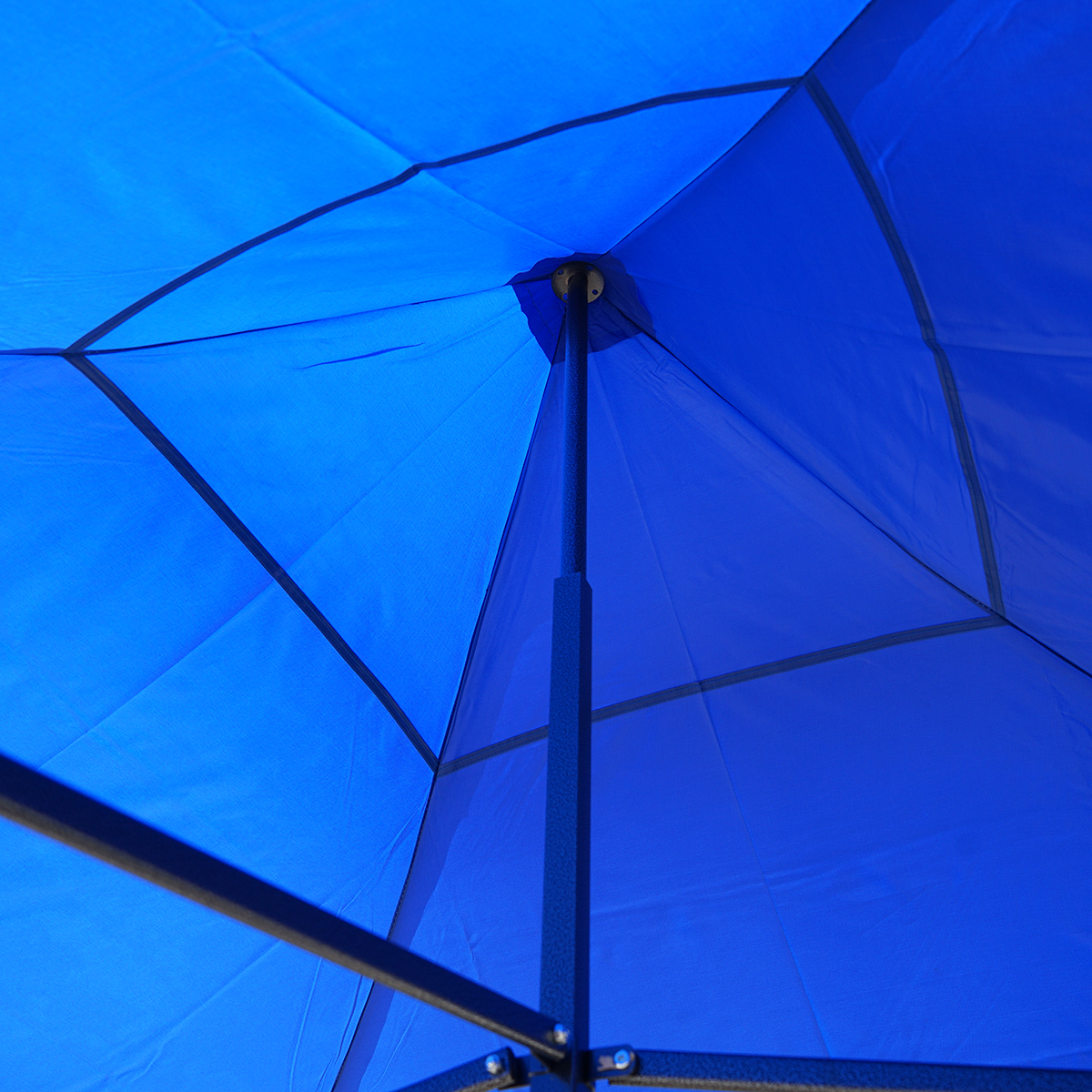 Acoperis cort pavilion 3x3m albastru - imagine 5