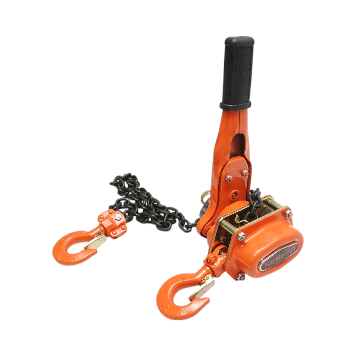 Palan manual cu levier 750kg, lant 1.5m, carlig cu siguranta 1T Breckner Germany