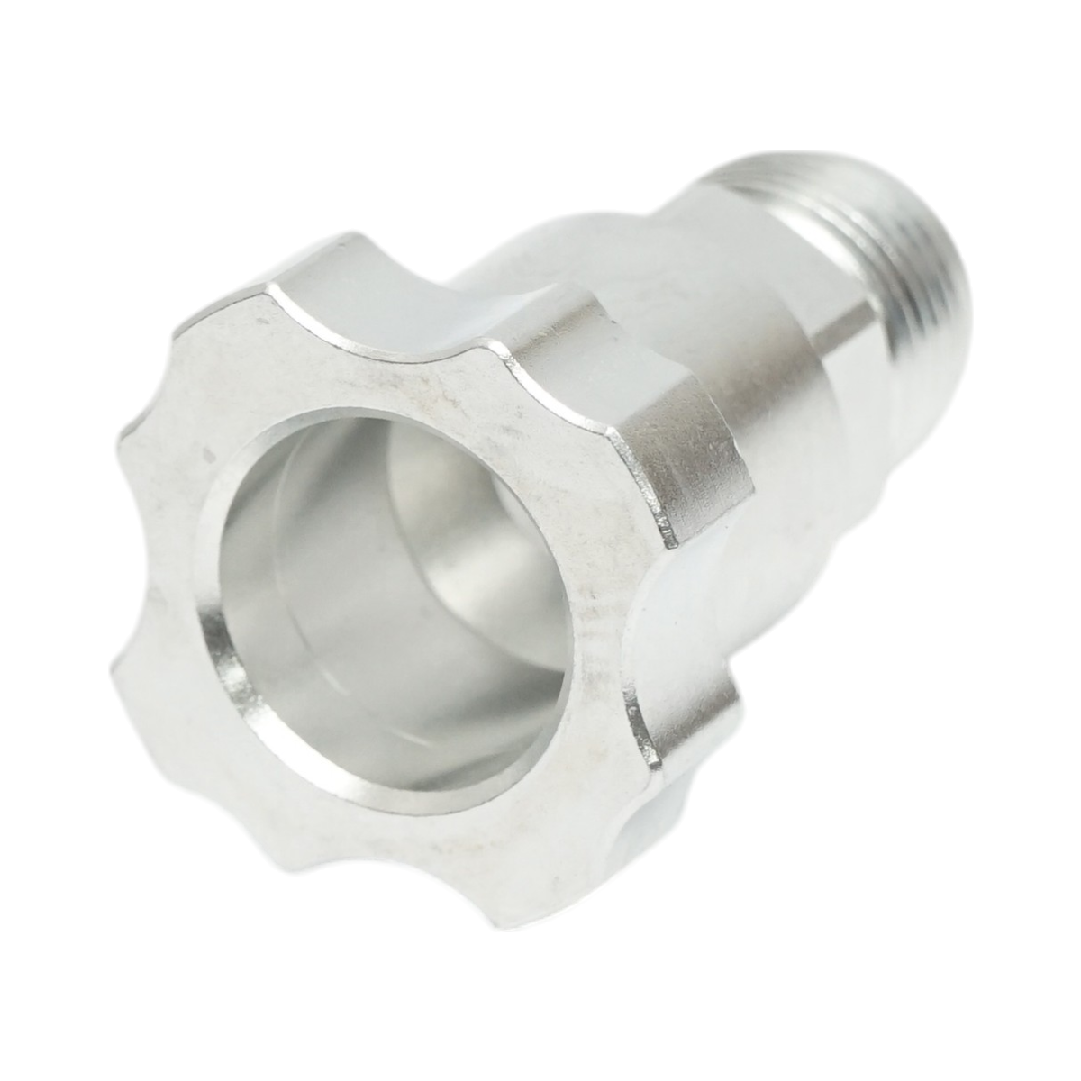 Conector pistol de vopsit DeVilbiss M16x1.5mm aluminiu - imagine 2