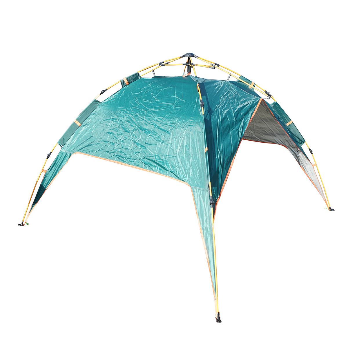 Cort camping 2 persoane pliabil automat pop-up, impermeabil cu protectie UV si plasa anti-insecte 210x210x145cm - imagine 3