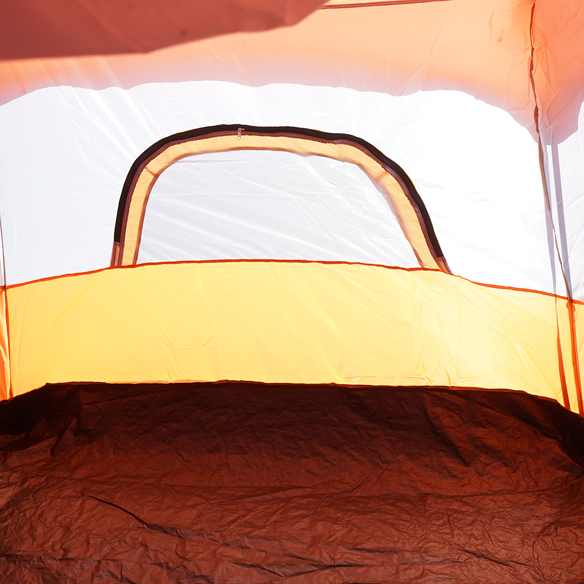 Cort camping 2-4 persoane cu terasa, impermeabil, protectie UV si plasa anti-insecte 330x210x180cm - imagine 7