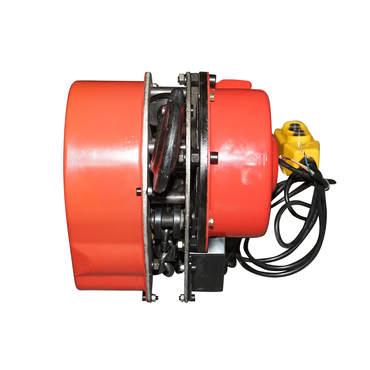 Palan electric otel 380V, 500W cu lant 3m, sarcina maxima 2000kg, carlig cu siguranta 3T Breckner Germany - imagine 4