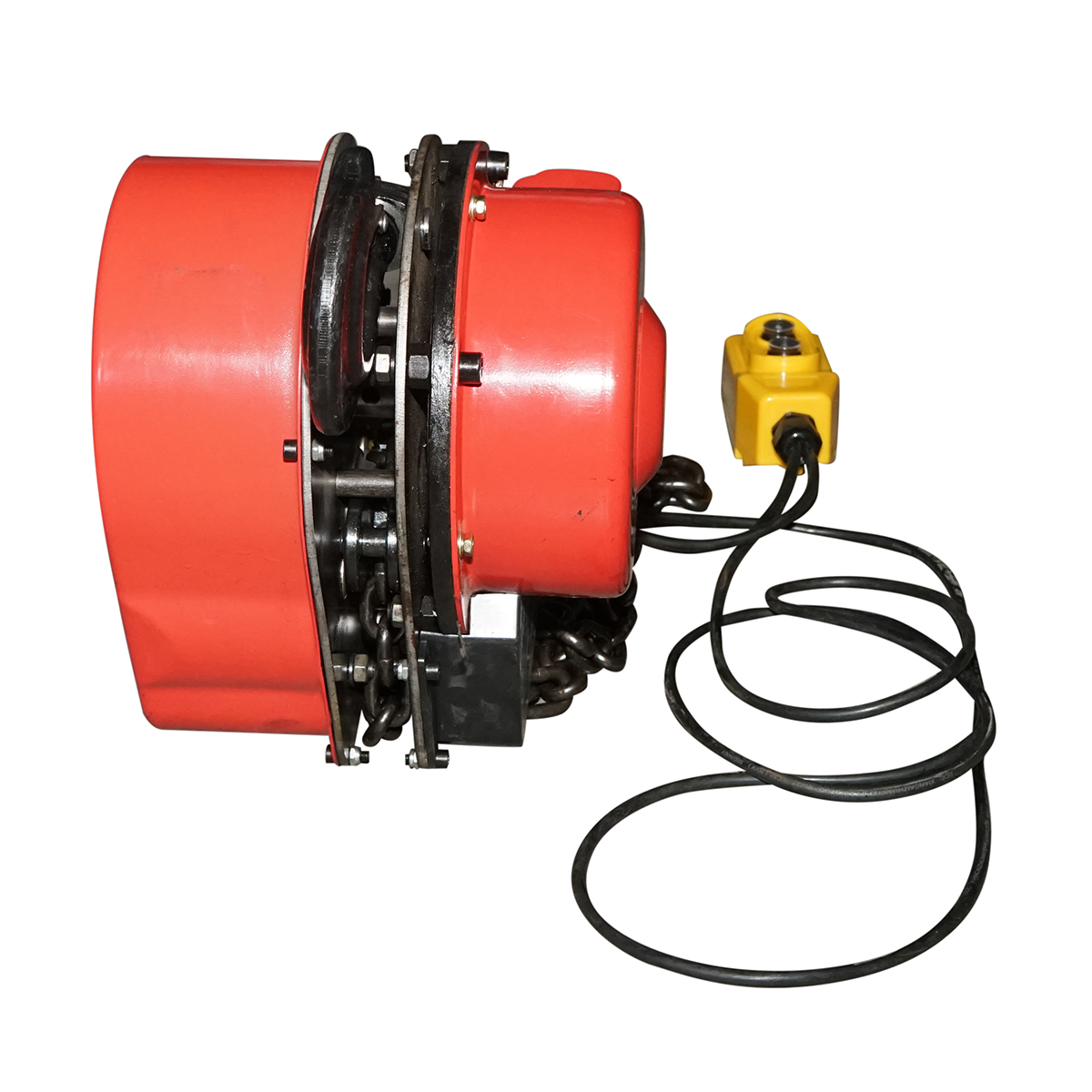 Palan electric otel 380V, 500W cu lant 3m, sarcina maxima 3000Kg, carlig cu siguranta 3T Breckner Germany - imagine 3