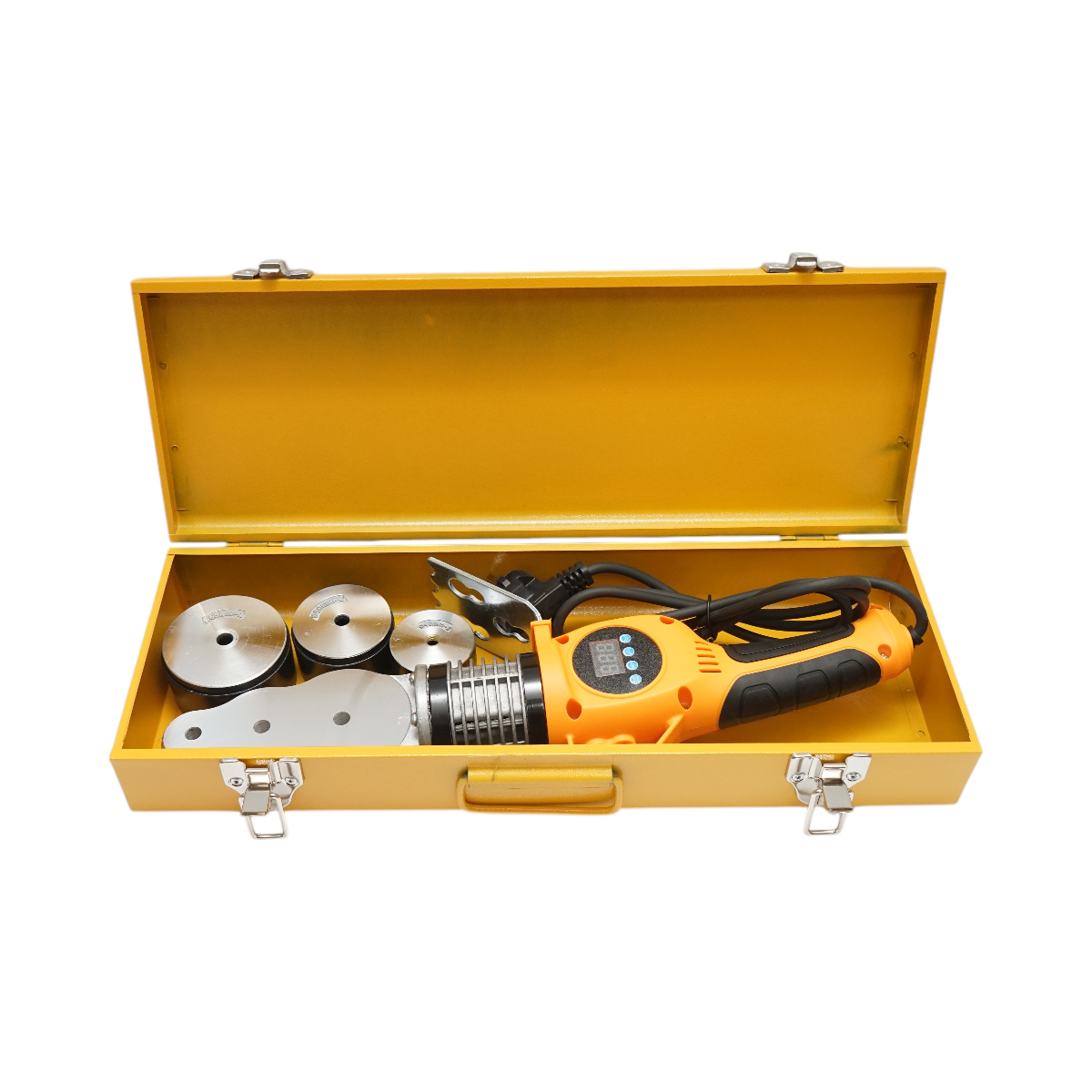 Masina sudat tevi PPR 1000W cu afisaj digital 0-320°C, 3 bacuri 40-50-63mm Breckner Germany - imagine 2