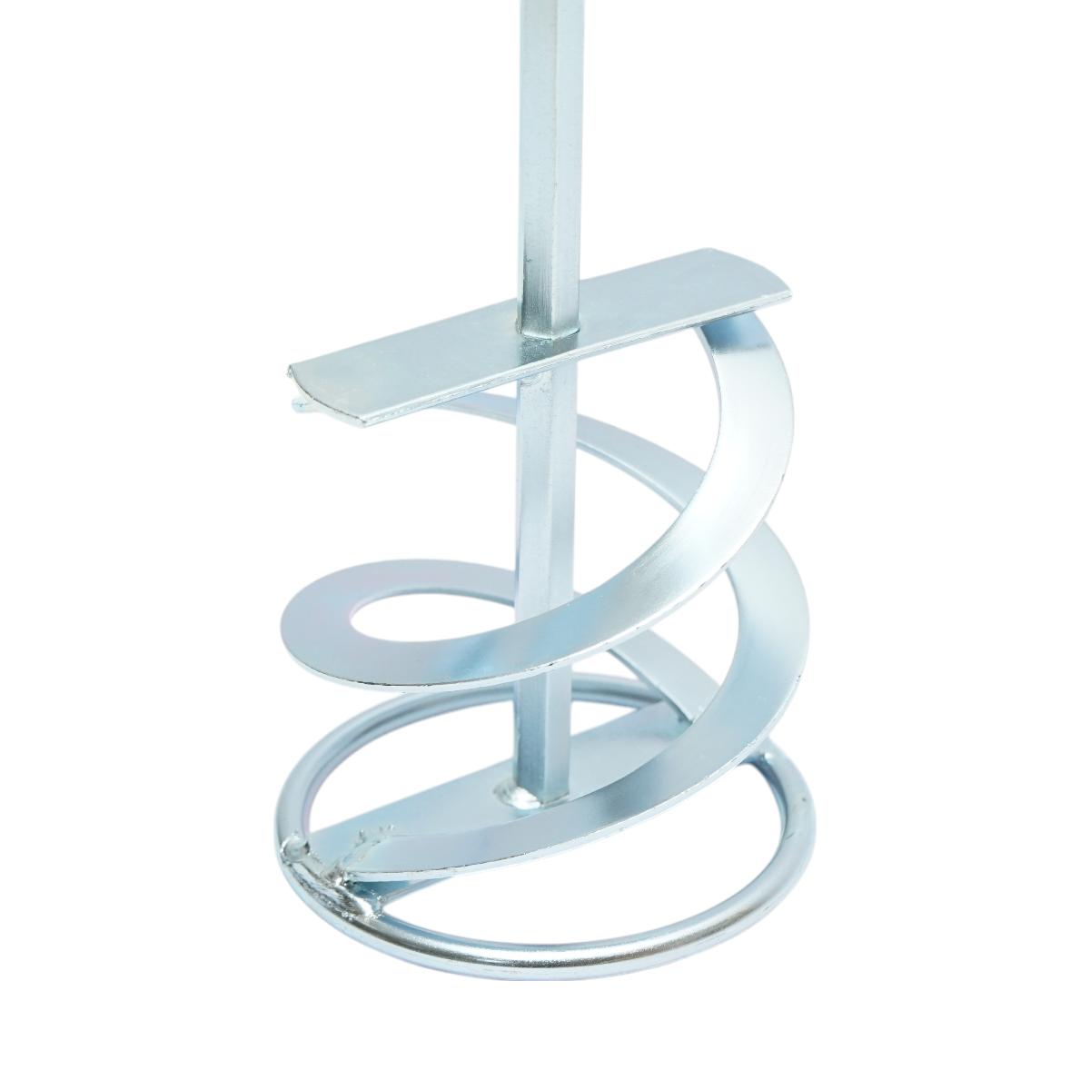 Paleta turbo amestecator vopsea, adeziv, mortar cu tija hexagonala 400x80x8mm Breckner Germany - imagine 4