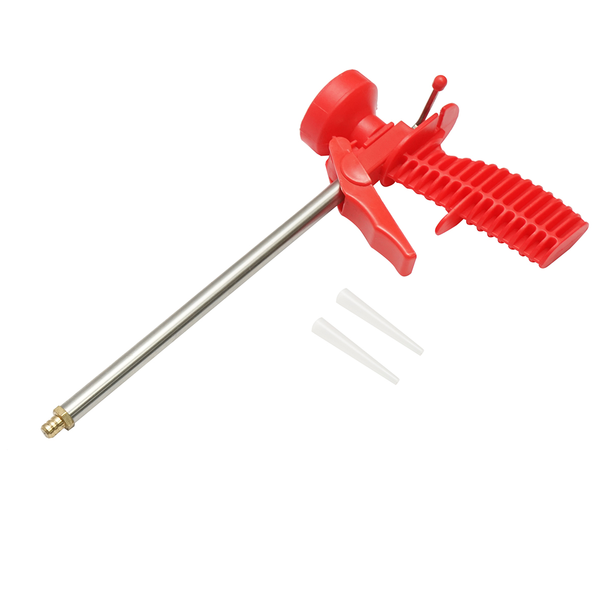 Pistol spuma poliuretanica PU, duza 7mm, 2 extensii 50mm, corp plastic Breckner Germany - imagine 3