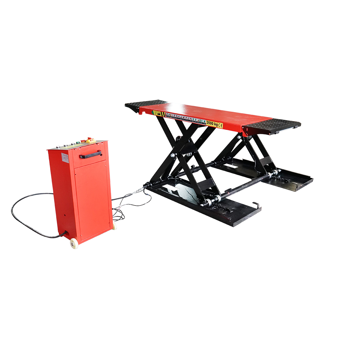 Elevator auto mobil tip foarfeca 380V, 3KW, capacitate ridicare 3200kg - imagine 5