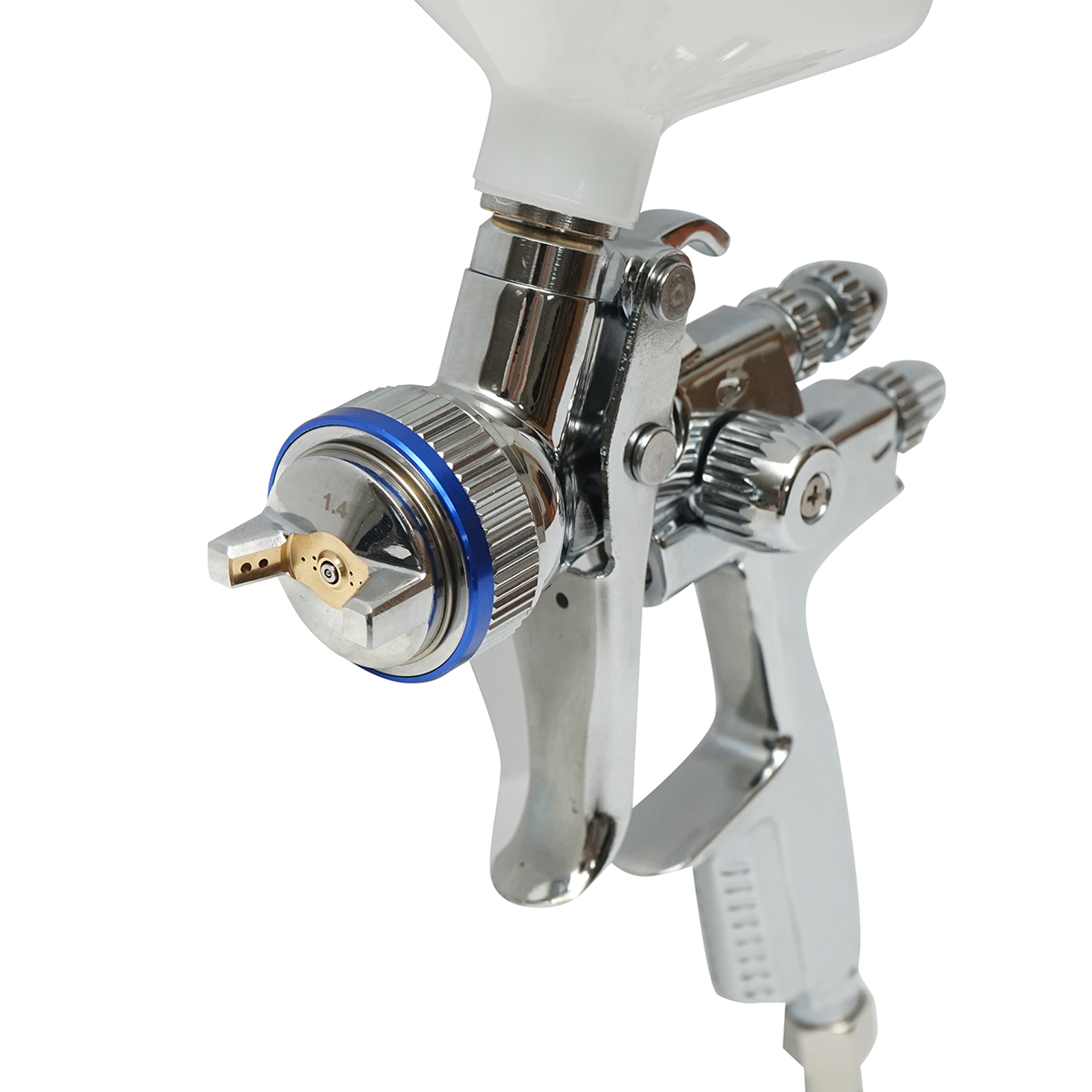 Pistol de vopsit cu aer comprimat 500ml, duza 1.4mm, debit 200ml/min, presiune max. 4 bar - imagine 5