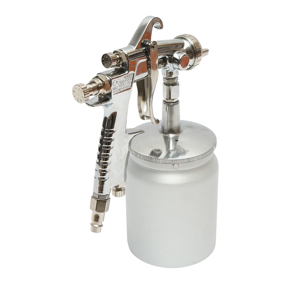 Pistol de vopsit cu aer comprimat 600ml, duza 1.3mm HVLP, debit 190ml/min, presiune max. 5 bar - imagine 3