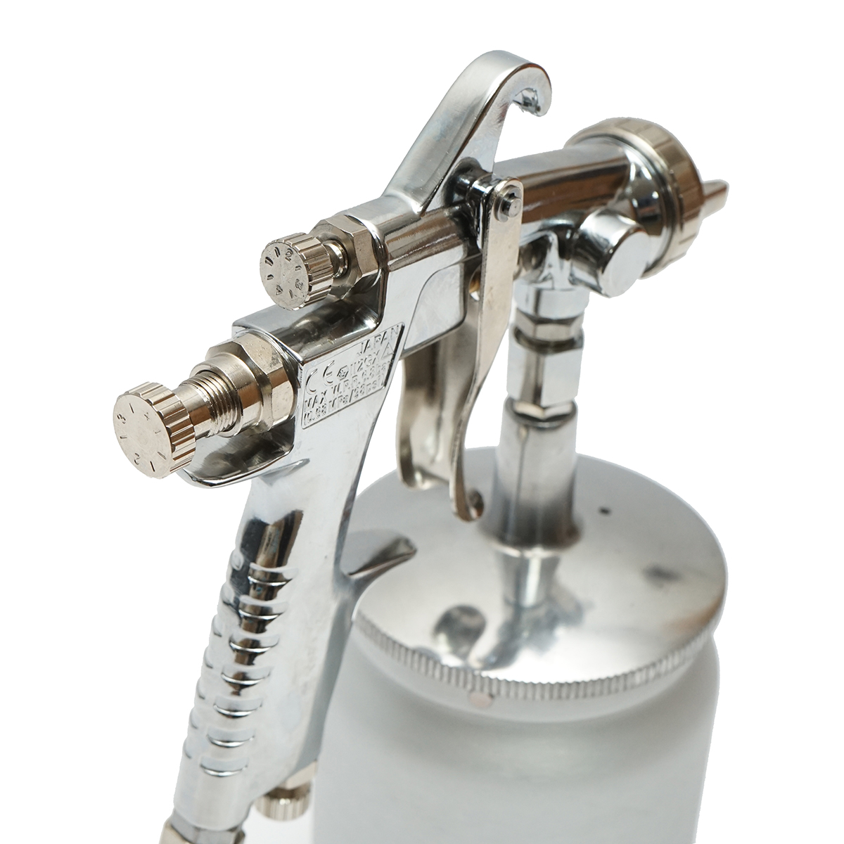 Pistol de vopsit cu aer comprimat 600ml, duza 1.3mm HVLP, debit 190ml/min, presiune max. 5 bar - imagine 6