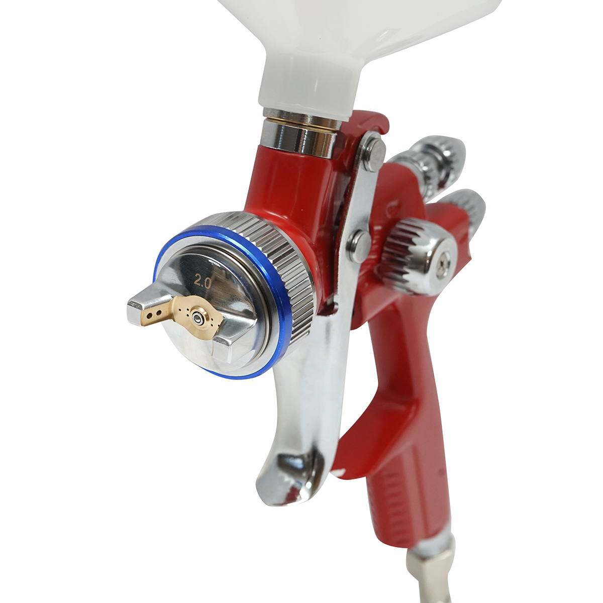 Pistol de vopsit cu aer comprimat 500ml, duza 2mm, debit 300ml/min, presiune max. 4 bar - imagine 4