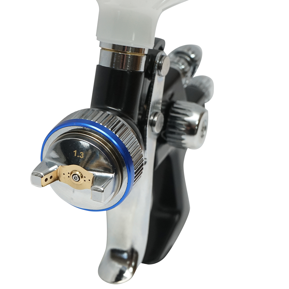 Pistol de vopsit cu aer comprimat 500ml, duza 1.3mm, debit 180ml/min, presiune max. 4 bar - imagine 4