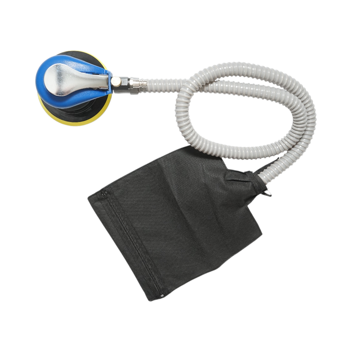 Slefuitor orbital pneumatic 125mm cu sistem de aspirare, viteza 10000rpm, orbita 2.5mm, presiune max. 8 bar - imagine 3