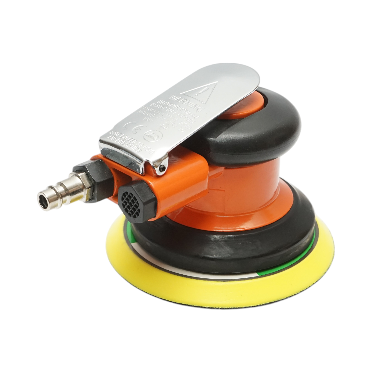 Slefuitor orbital pneumatic 125mm, viteza 10000rpm, orbita 2.5mm, presiune max. 6 bar Heavy Duty - imagine 2