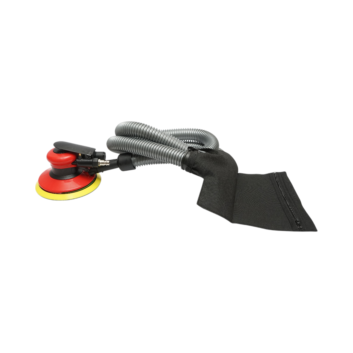 Slefuitor orbital pneumatic 125mm cu sistem de aspirare, viteza 10000rpm, orbita 2.5mm, presiune max. 6 bar Heavy Duty - imagine 3