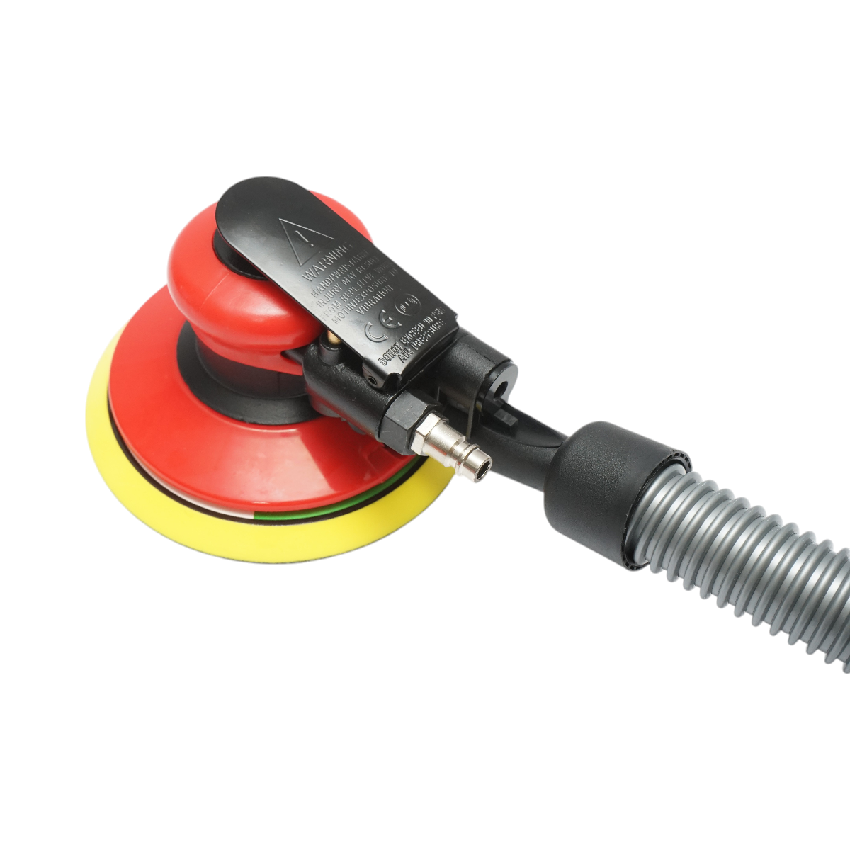 Slefuitor orbital pneumatic 125mm cu sistem de aspirare, viteza 10000rpm, orbita 2.5mm, presiune max. 6 bar Heavy Duty - imagine 6